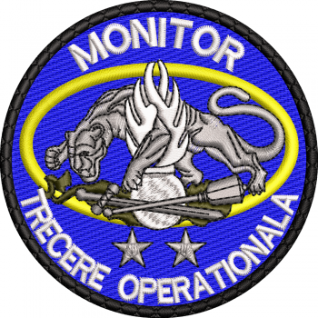 EMBLEMA MONITOR TRECERE OPERATIONALA